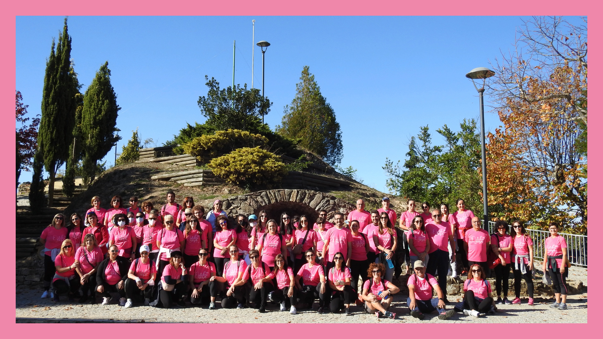 Caminhada Solidária Outubro Rosa, com mais de 500 participantes