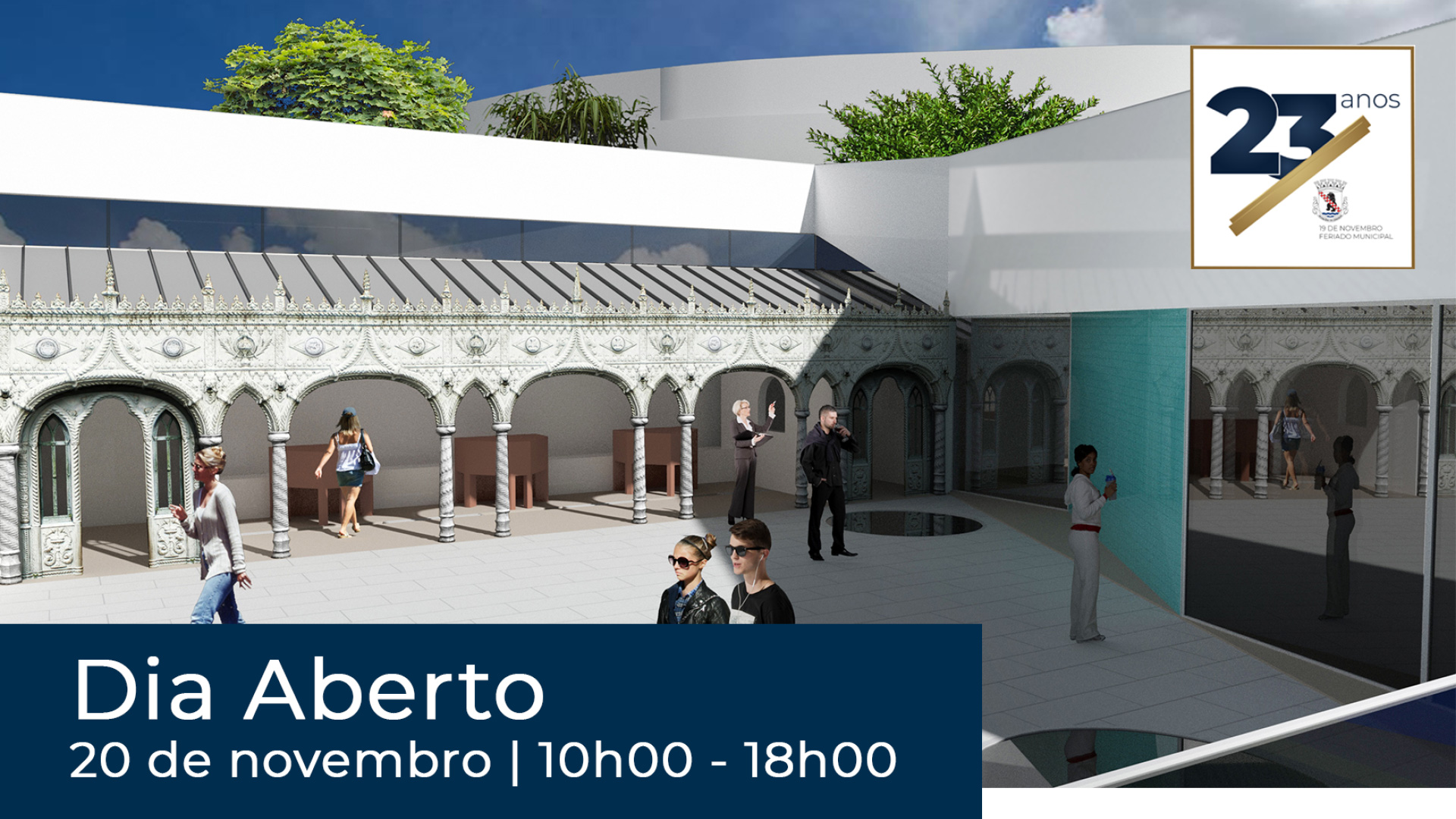Dia Aberto do Centro Interpretativo das Águas de Caneças, 20 de novembro, das 10h00 às 18h00