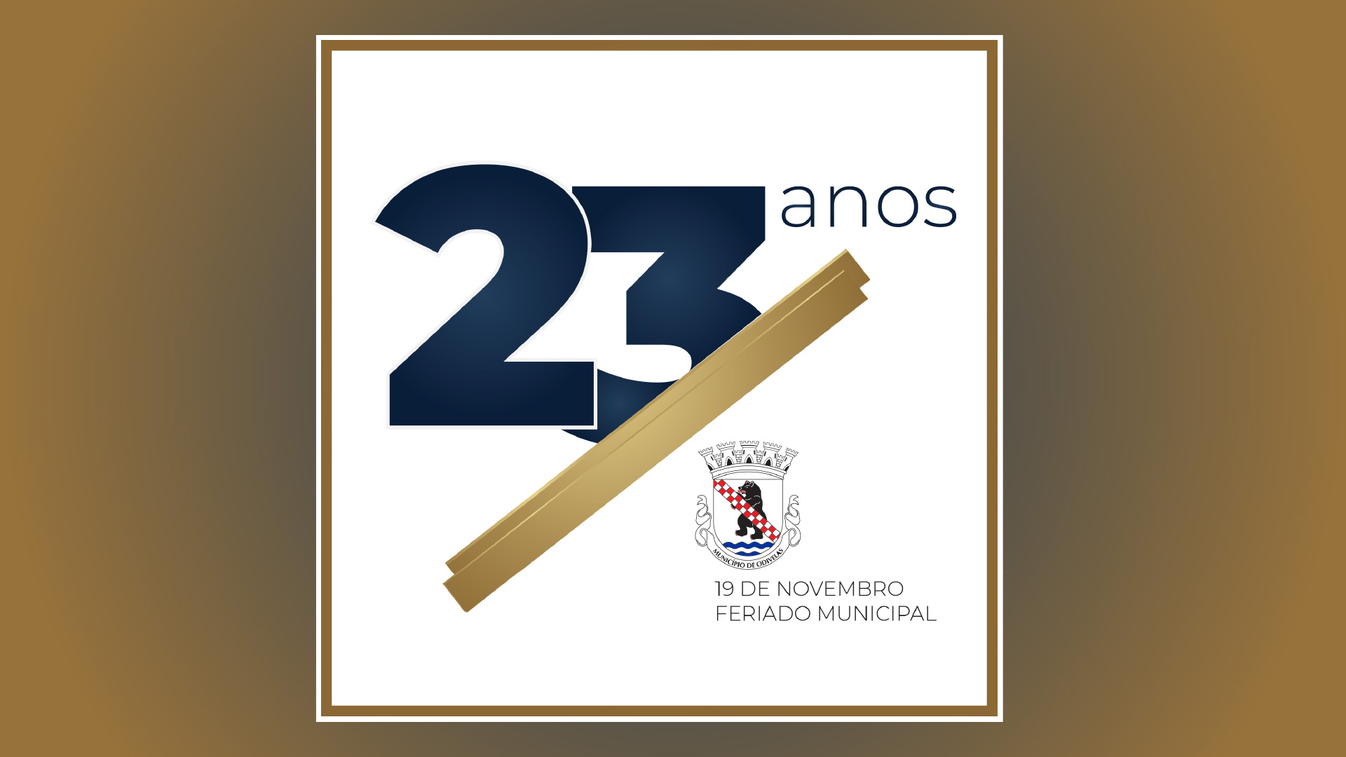Município de Odivelas celebra o 23.º Aniversário, no dia 19 de novembro, feriado municipal