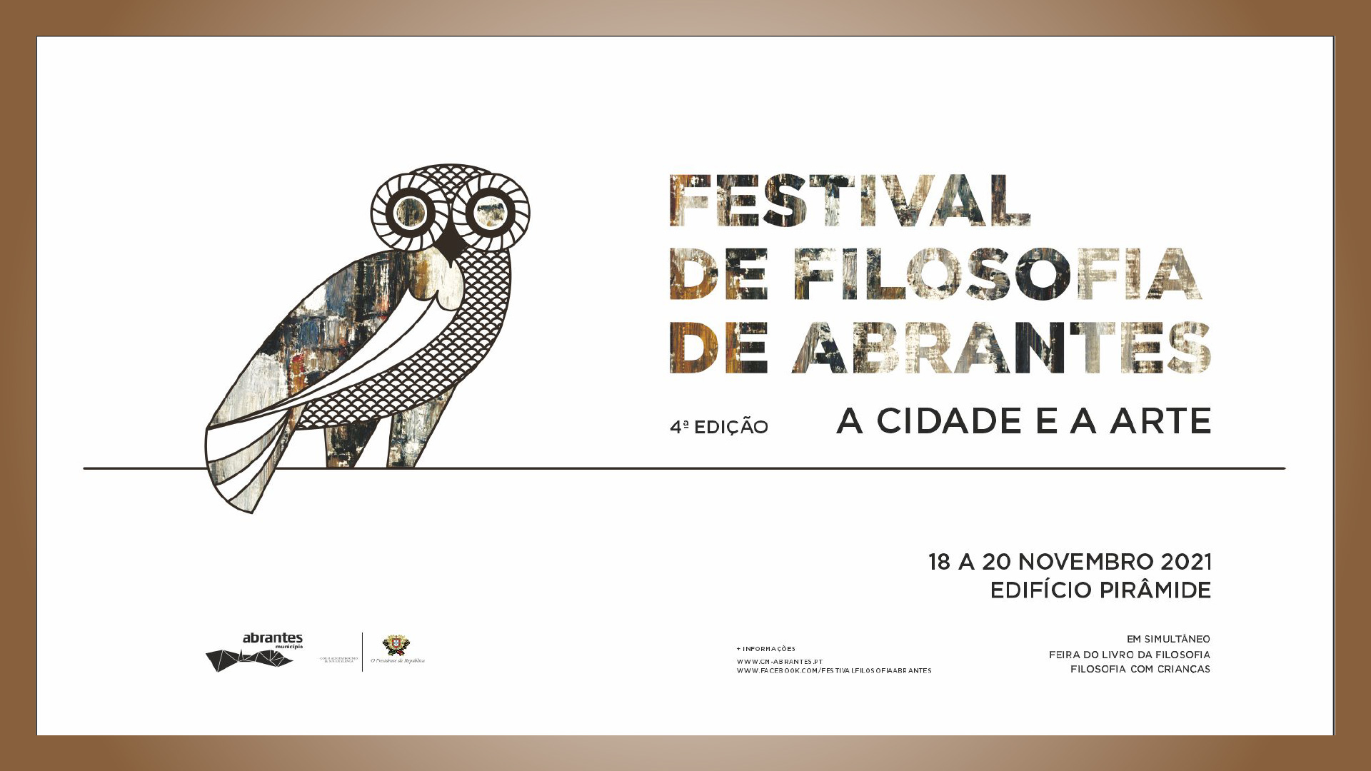 Festival de Filosofia de Abrantes coloca à reflexão a interação entre a arte e o contexto social