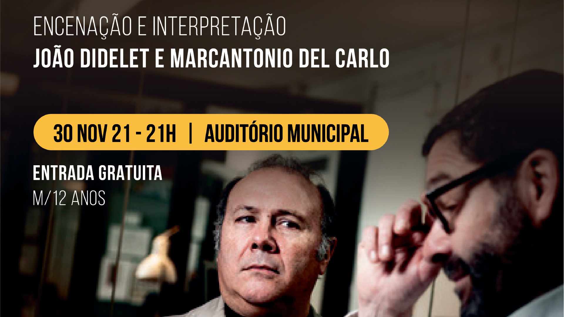 Peça de teatro “Amado Monstro” vai estar no Auditório Municipal de Alcácer