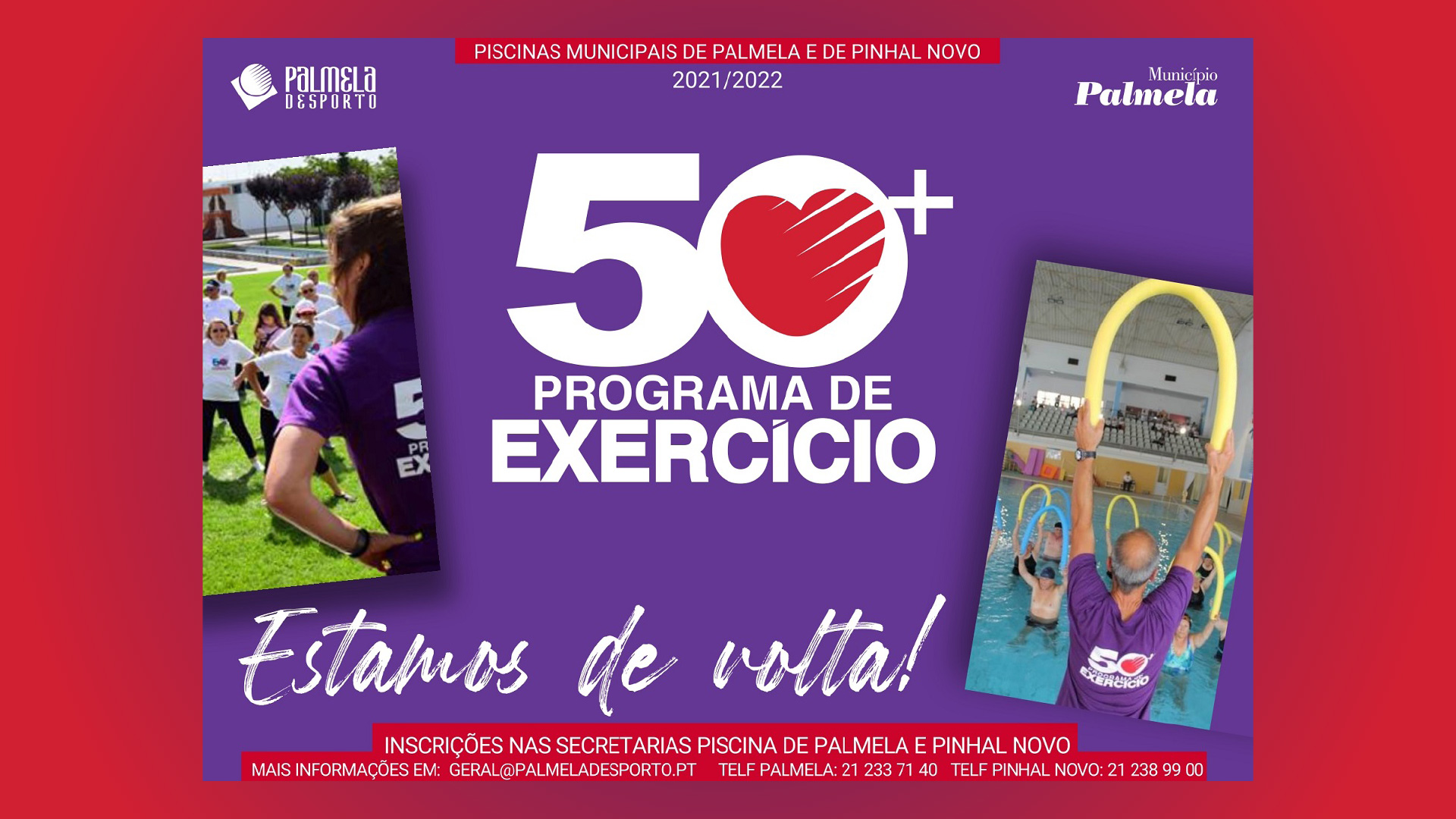 “50+ – Programa de Exercício” está de volta