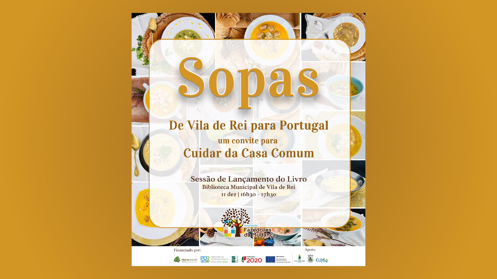 Livro "Sopas – de Vila de Rei para Portugal: um convite para cuidar da Casa Comum”