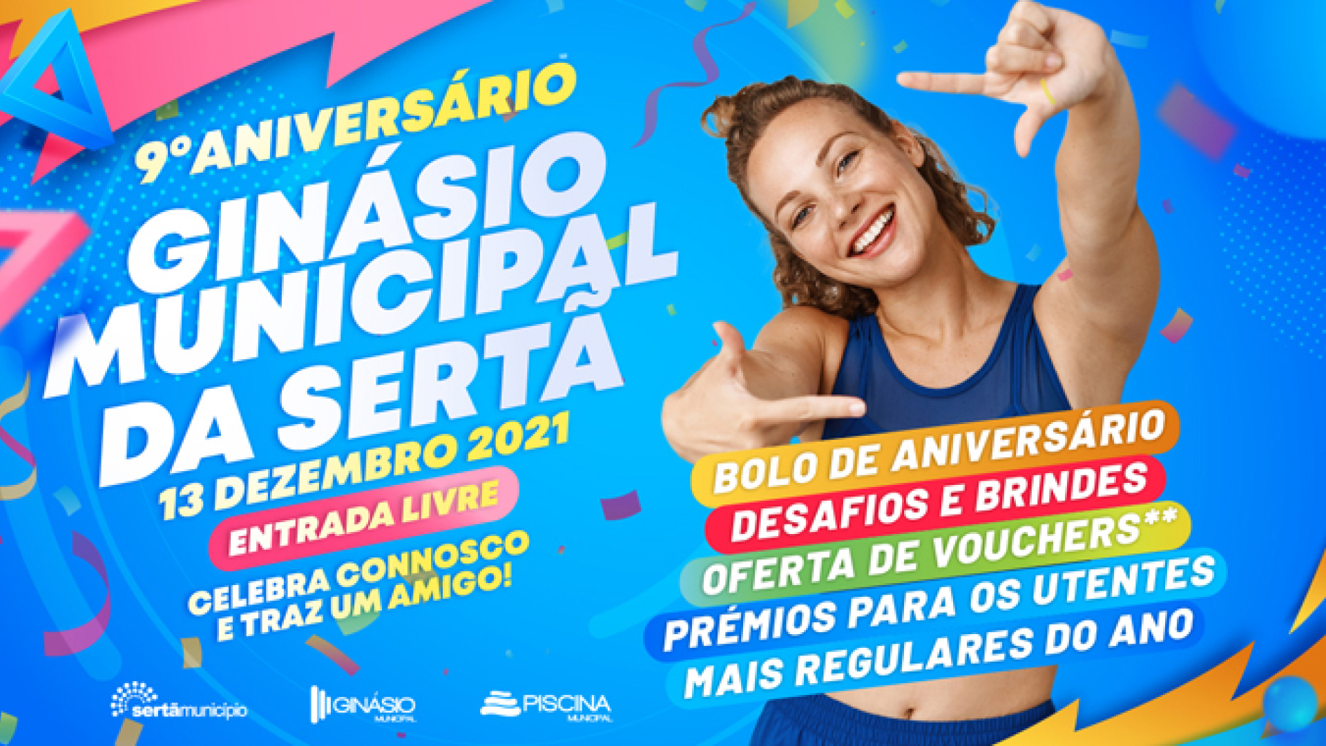 Ginásio Municipal da Sertã comemora 9.º aniversário