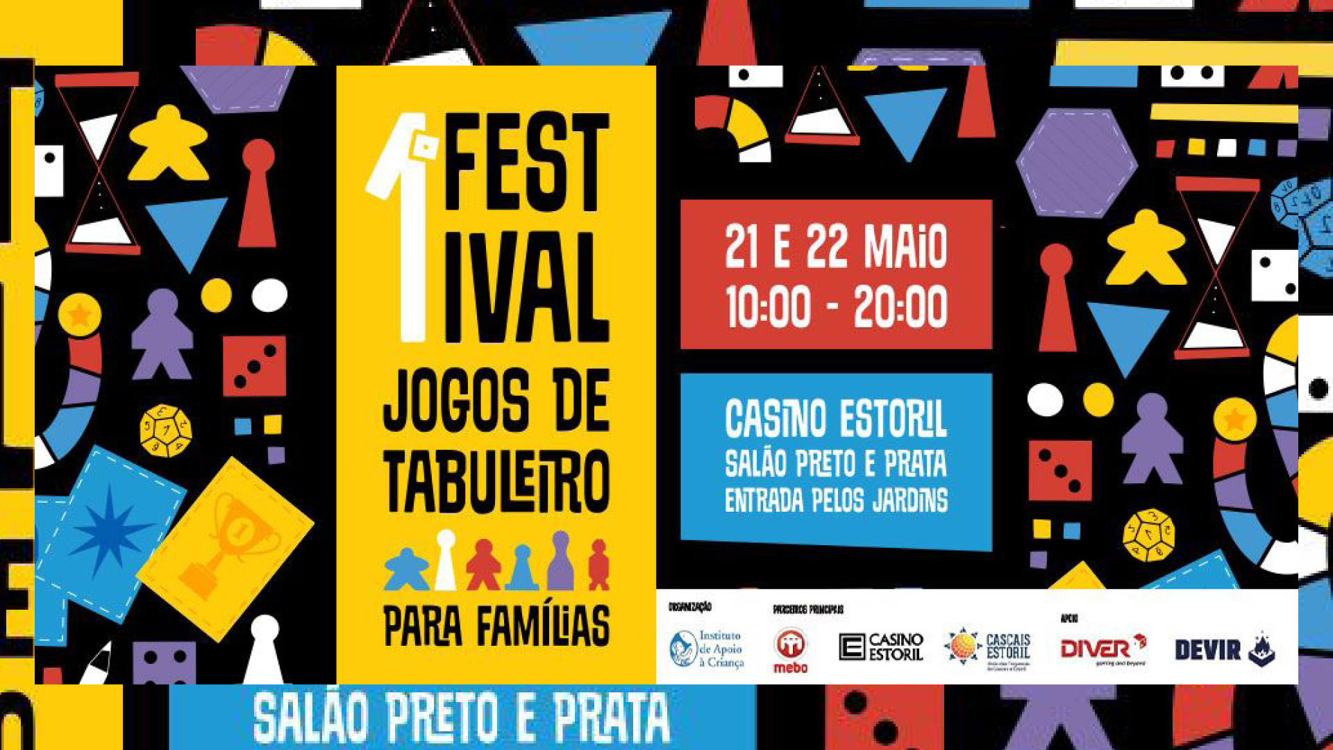 2º Festival de Jogos de Tabuleiro para Famílias - 27 e 28 de maio no Casino  Estoril