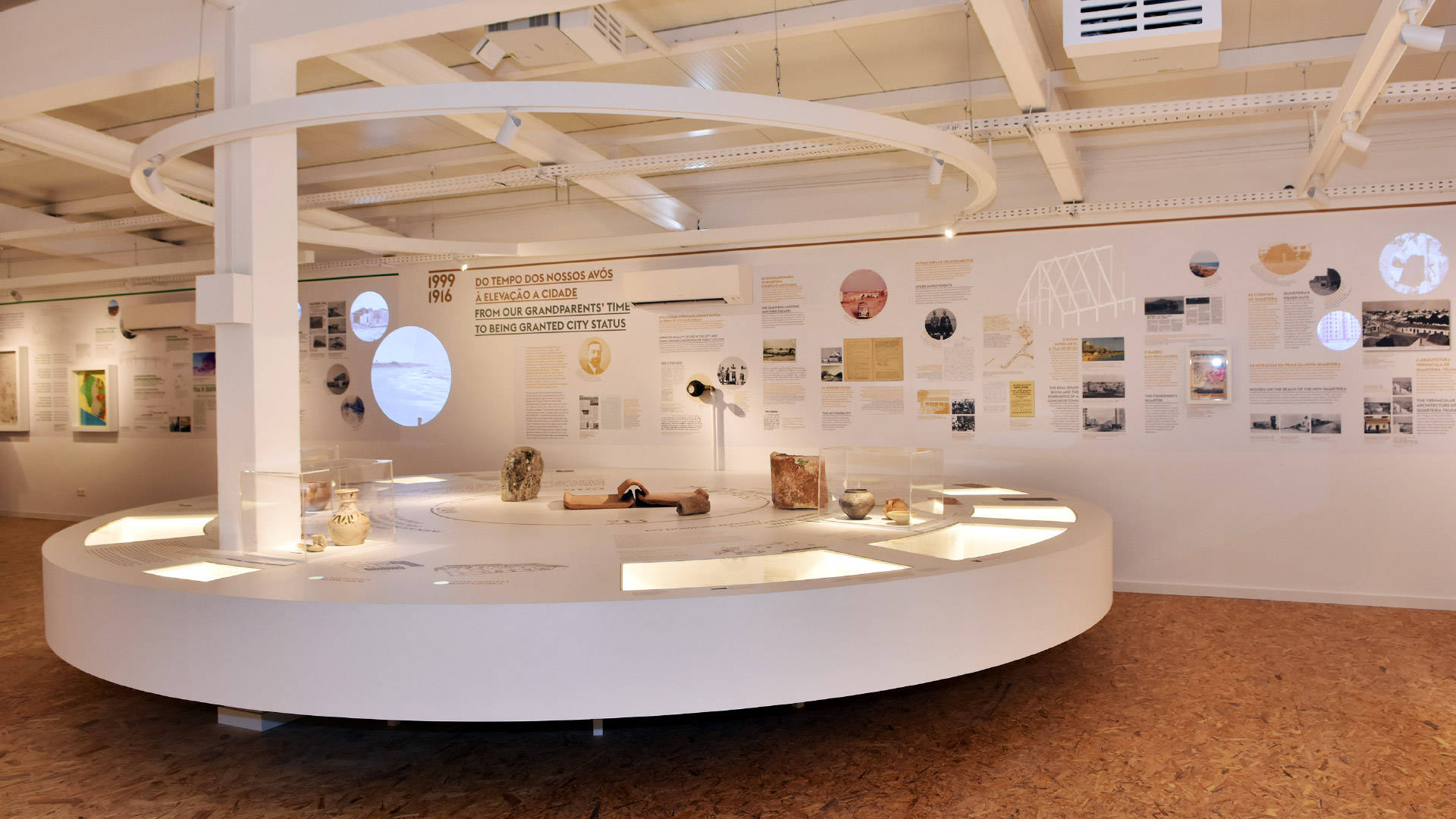 Exposição sobre 6000 anos da história de Quarteira, com novo horário