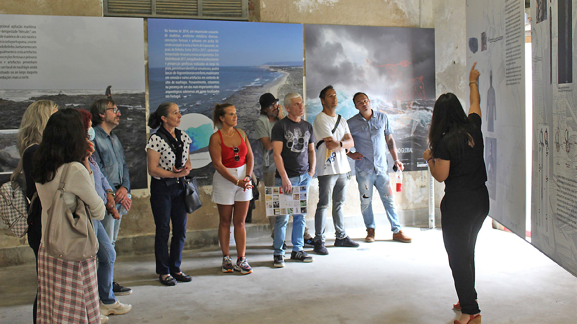 Extensões expositivas divulgam espólio do Naufrágio Quinhentista de Belinho