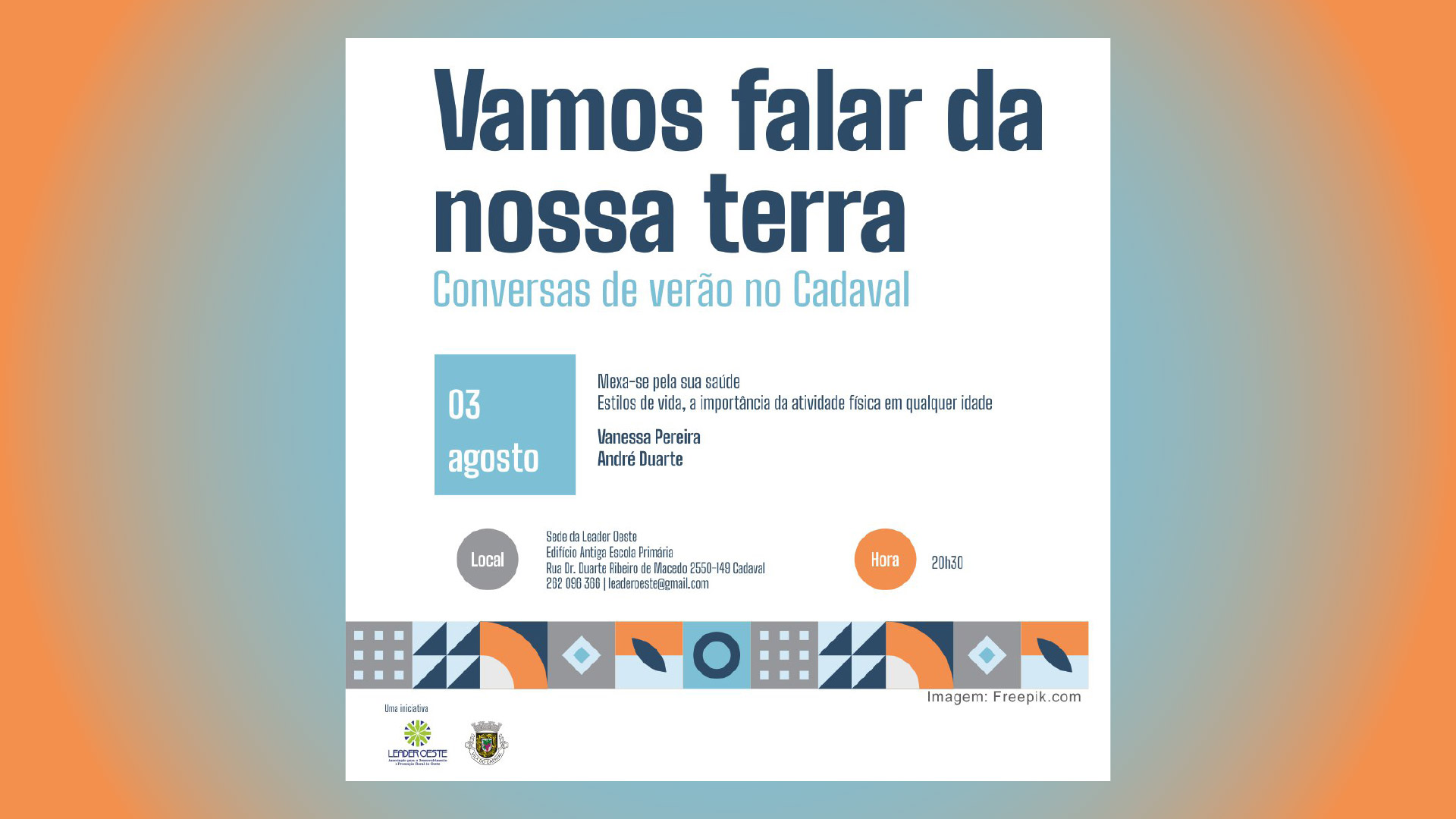 Ciclo de Tertúlias "Conversas de Verão no Cadaval"