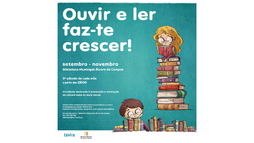 A magia da leitura regressa à Biblioteca Álvaro de Campos
