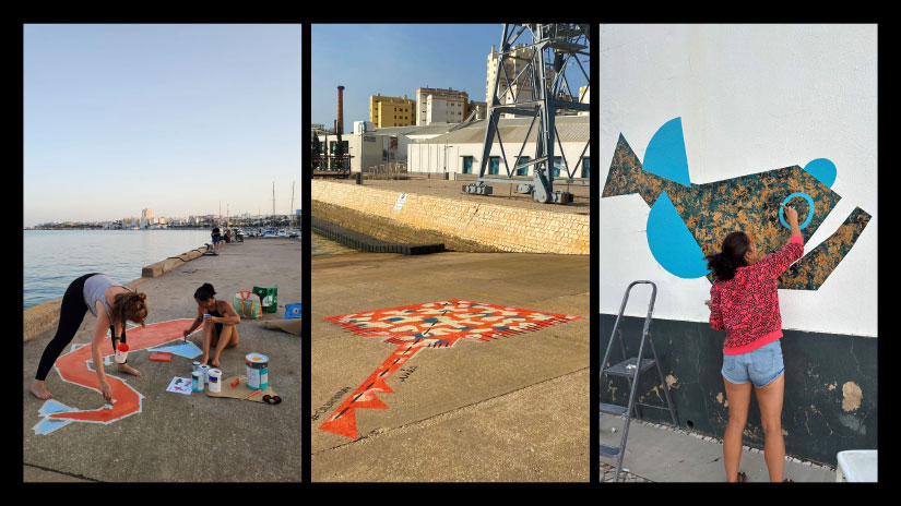 Caldeirada de Arte em Portimão: Um Mural Interativo