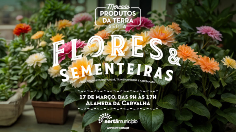 Primavera em Foco na Feira "Produtos da Terra" na Sertã