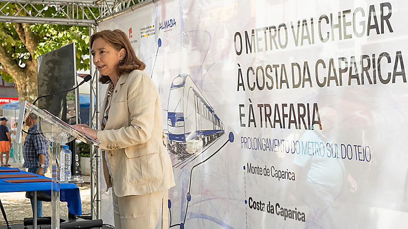 Expansão do Metro até à Costa da Caparica e Trafaria