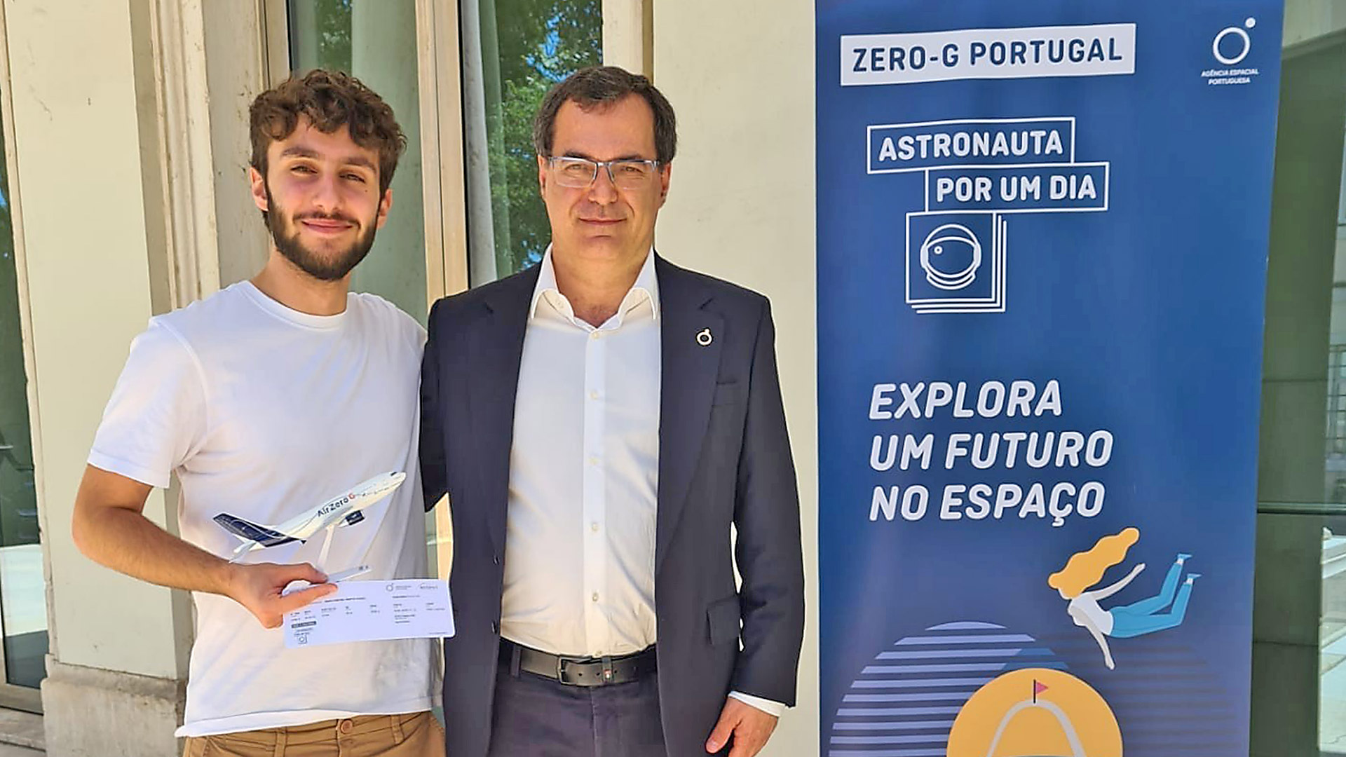 Jovem setubalense vai ser astronauta por um dia