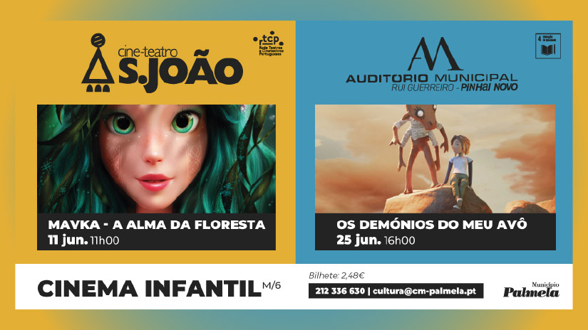 Cinema Infantil de Junho: Palmela Apresenta Sessões para a Família