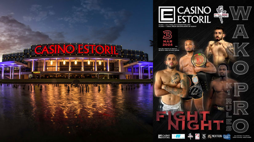 Casino Estoril acolhe noite de gala do kickboxing