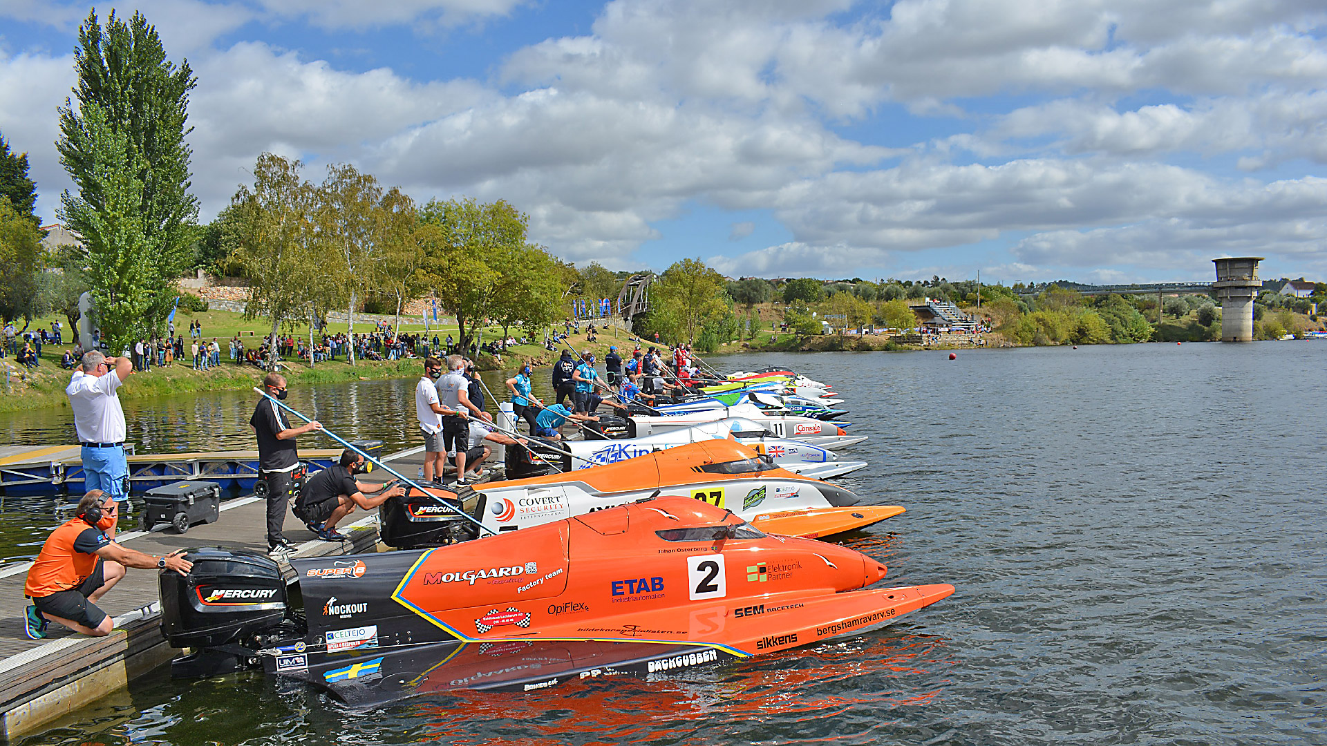 Etapa final do Campeonato do Mundo de F2 de Motonáutica, de 16 a 18 de setembro