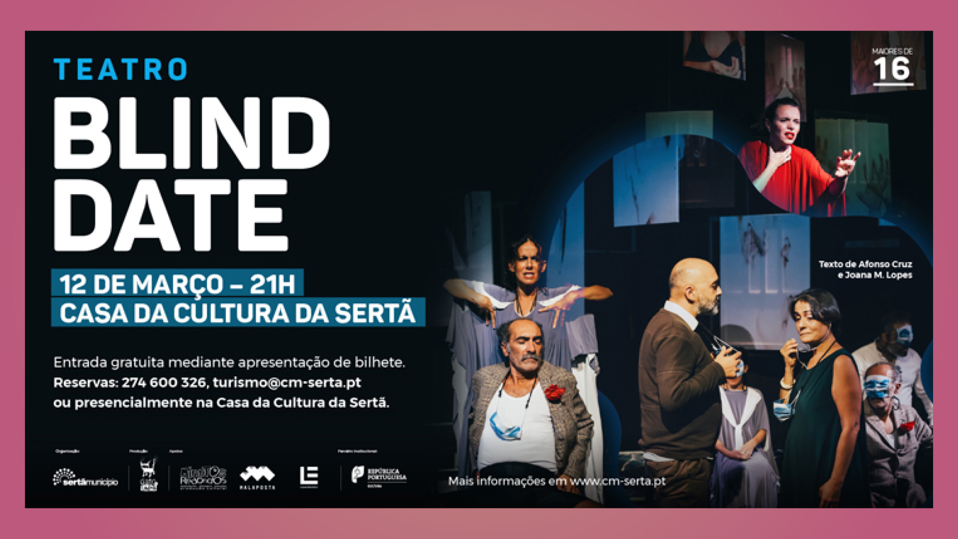 Casa da Cultura da Sertã recebe “Blind Date”